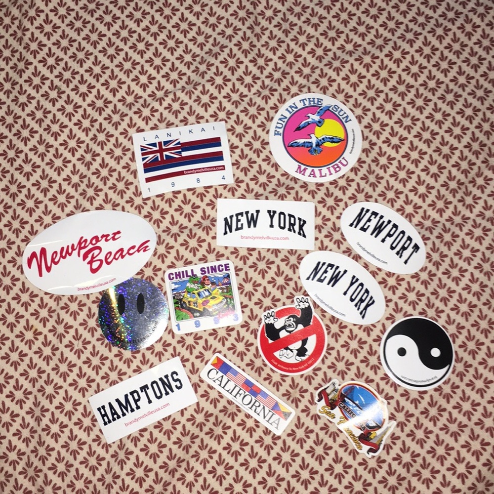 BRANDY STICKERS